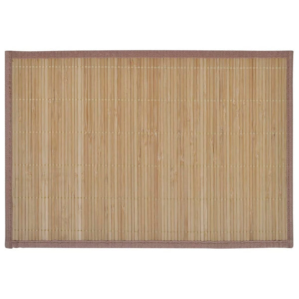 Ruskea bambu tabletti Lenovia 30x45cm (6 kpl)