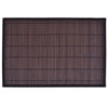 Dunkelbraunes Bambus-Tischset Lenovia 30x45cm (6 St.)