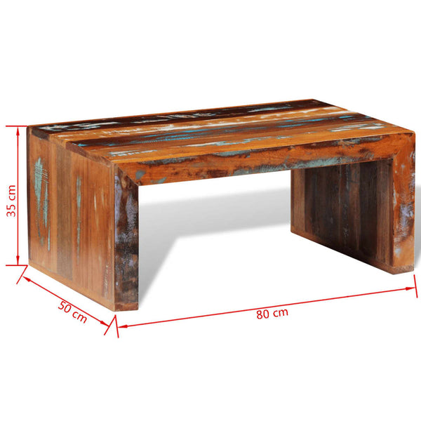 Couchtisch Lorincz (Recyclingholz)