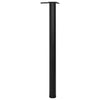 Schwarzes höhenverstellbares Tischbein Cublesan 870 mm (4)