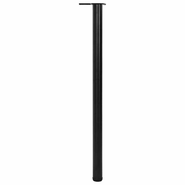 Schwarzes höhenverstellbares Tischbein Cublesan 1100 mm (4)