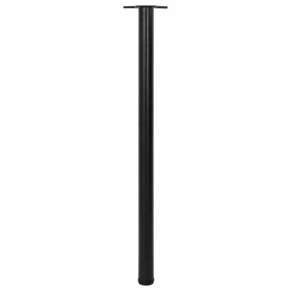 Schwarzes höhenverstellbares Tischbein Cublesan 1100 mm (4)