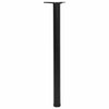 Schwarzes höhenverstellbares Tischbein Shaniya 870 mm (4)