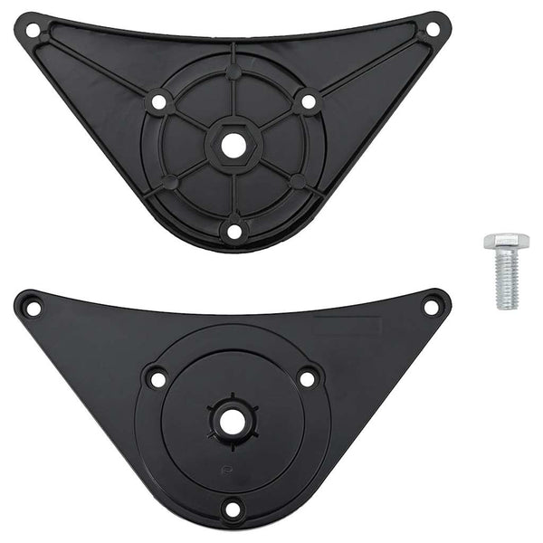 Schwarzes höhenverstellbares Tischbein Shaniya 870 mm (4)