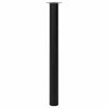 Musta teleskooppista pöydän jalkaa Velva 710 mm-1100 mm (2 kpl)