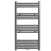 Grauer Badheizkörper Minenver 600x1160 mm (gerade)