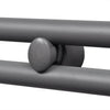 Grauer Badheizkörper Minenver 600x1160 mm (gerade)