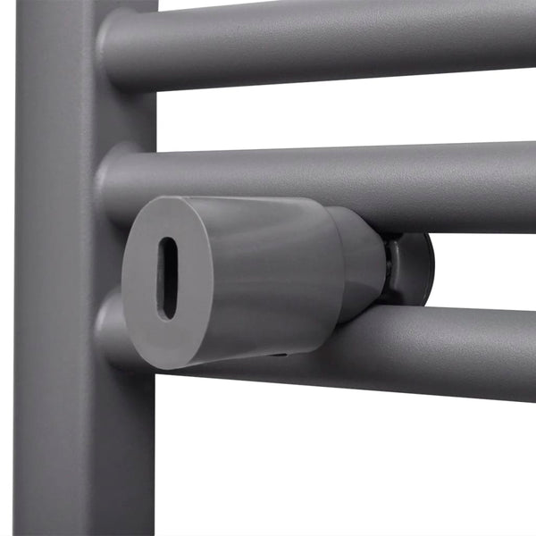 Grauer Badheizkörper Minenver 600x1160 mm (gerade)