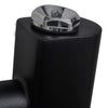Schwarzer Handtuchheizkörper Minenver 600x764 mm (gerade)
