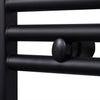 Schwarzer Handtuchheizkörper Minenver 600x764 mm (gerade)