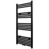 Schwarzer Zentralheizungs-Handtuchheizkörper Minenver 500x1160 mm (gerade)