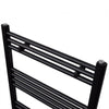 Schwarzer Zentralheizungs-Handtuchheizkörper Minenver 500x1160 mm (gerade)