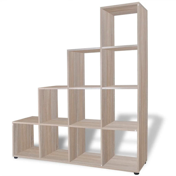 Eichenholztreppenregal Malentina 142cm