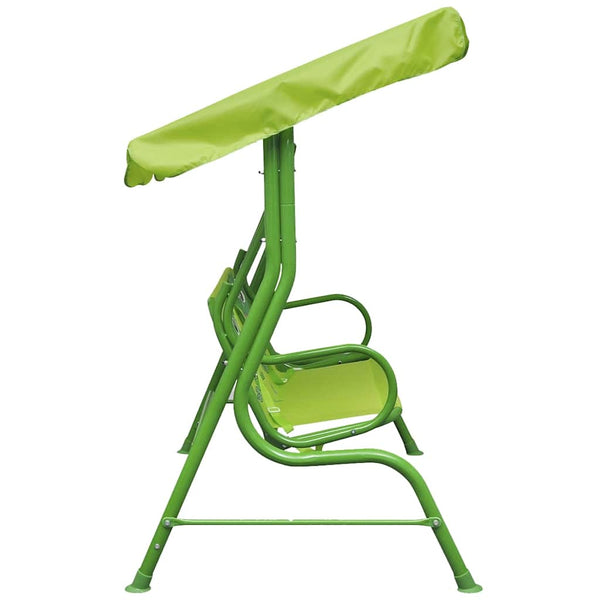 Grüne Gartenschaukel Carles