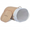 Wäschekorb oval Bambus Natur Utilitare