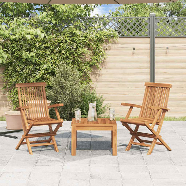 Klappbare Gartenstühle Iener (2 Stück Teak)