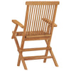 Klappbare Gartenstühle Iener (2 Stück Teak)