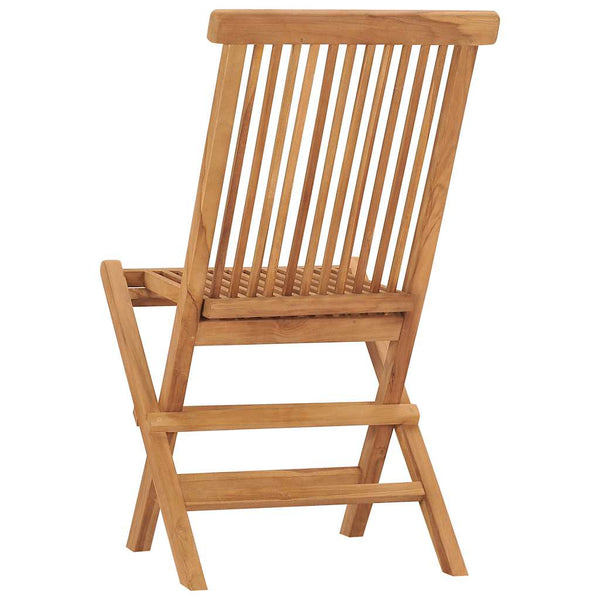 Klappbare Gartenstühle Sinclita (2 Stück Teak)