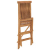 Klappbare Gartenstühle Sinclita (2 Stück Teak)