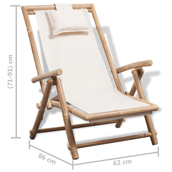 Strandstuhl Bambus Nuli