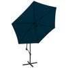 Blauer Ausleger-Sonnenschirm Zanfir 3 m