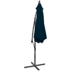 Blauer Ausleger-Sonnenschirm Zanfir 3 m