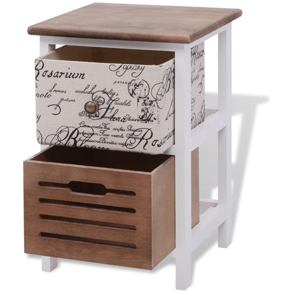 Nachttisch Fielding (2 Stk. Holz)