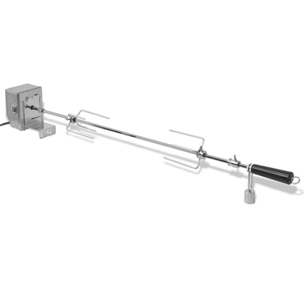 Grillspieß mit Profimotor Stahl Medrea 900 mm
