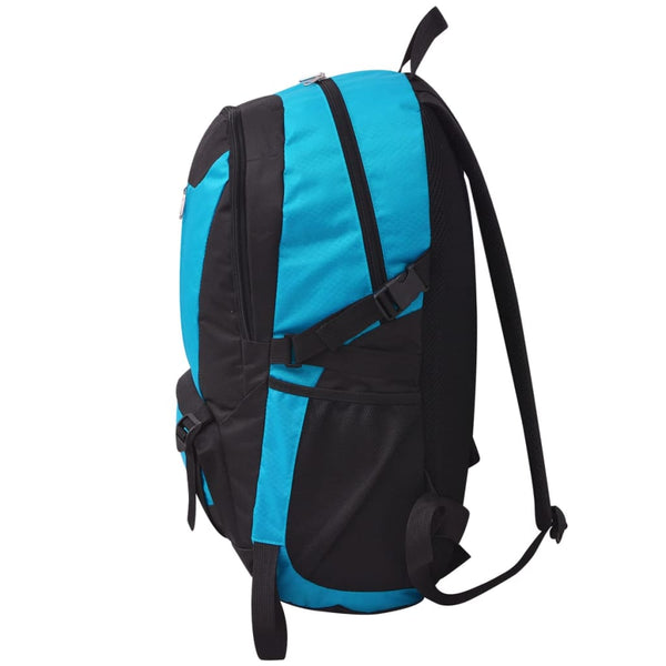 Rucksack 40 L schwarz und blau