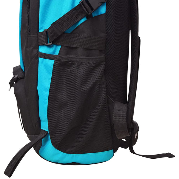 Rucksack 40 L schwarz und blau
