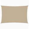 Beiges Sonnensegel Oxford-Gewebe Rechteck Larisia 2x4 m