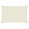 Creme Sonnensegel Oxford-Gewebe rechteckig Larisia 2x4m
