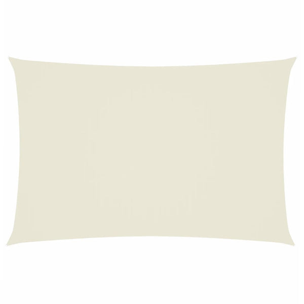 Creme Sonnensegel Oxford-Gewebe rechteckig Larisia 2x4m