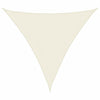 Cremefarbenes Sonnensegel Oxford-Gewebe Dreieck Nicalaie 5x5x5 m