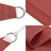 Sonnensegel Quadrat Wallington 3,6x3,6 m Terrakotta Oxford-Gewebe