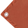 Terrakotta Balkonsichtschutz Oxford-Gewebe Elvin 75x400cm