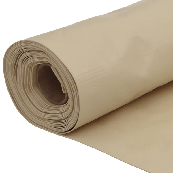 Beiger Balkonsichtschutz Oxford-Gewebe Elvin 75x600cm