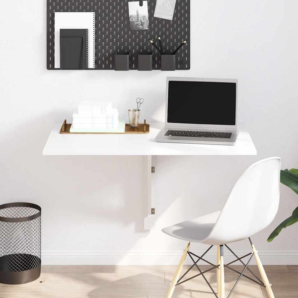 Weiße Klappwandtisch Iordanel 100x60cm
