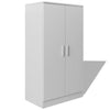 Schuhschrank Bethel, weiß (7 Ablagen)