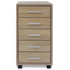 Tammi-Büro-Rollcontainer Olgheta, 5 Schubladen