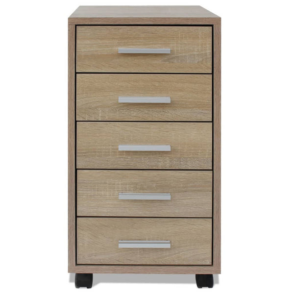 Tammi-Büro-Rollcontainer Olgheta, 5 Schubladen