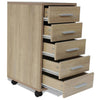 Tammi-Büro-Rollcontainer Olgheta, 5 Schubladen