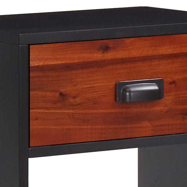 Nachttisch Elmira 40x30x57cm (massives Akazienholz)