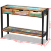 Kommode Seusan (3 Schubladen recyceltes Holz)