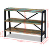 Sideboard Iancu 3 Ablagen (recyceltes Massivholz)
