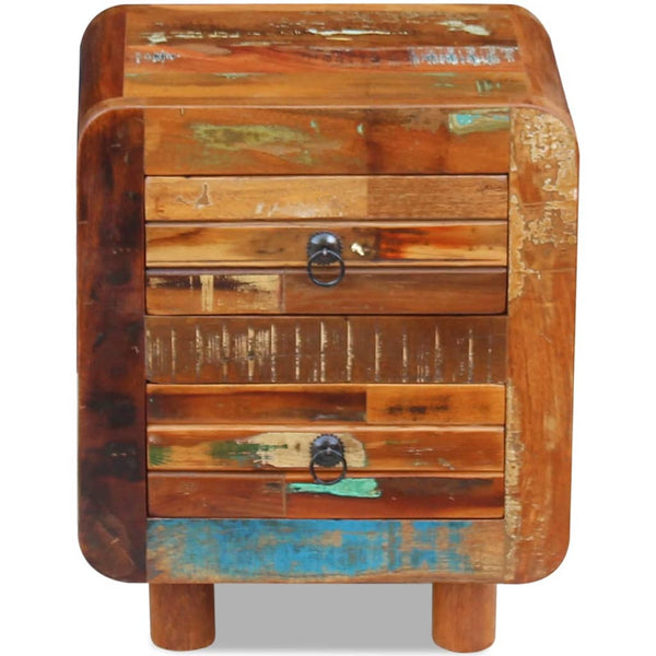 Nachttisch recyceltes Massivholz Bruda 43x33x51cm