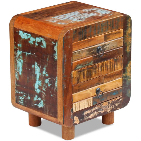 Nachttisch recyceltes Massivholz Bruda 43x33x51cm