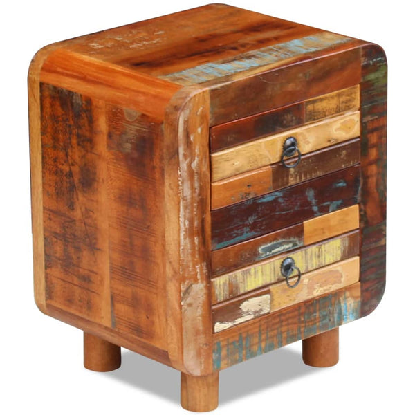 Nachttisch recyceltes Massivholz Bruda 43x33x51cm