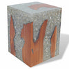 Hocker Pionea (Teak und Harz)