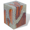 Hocker Pionea (Teak und Harz)